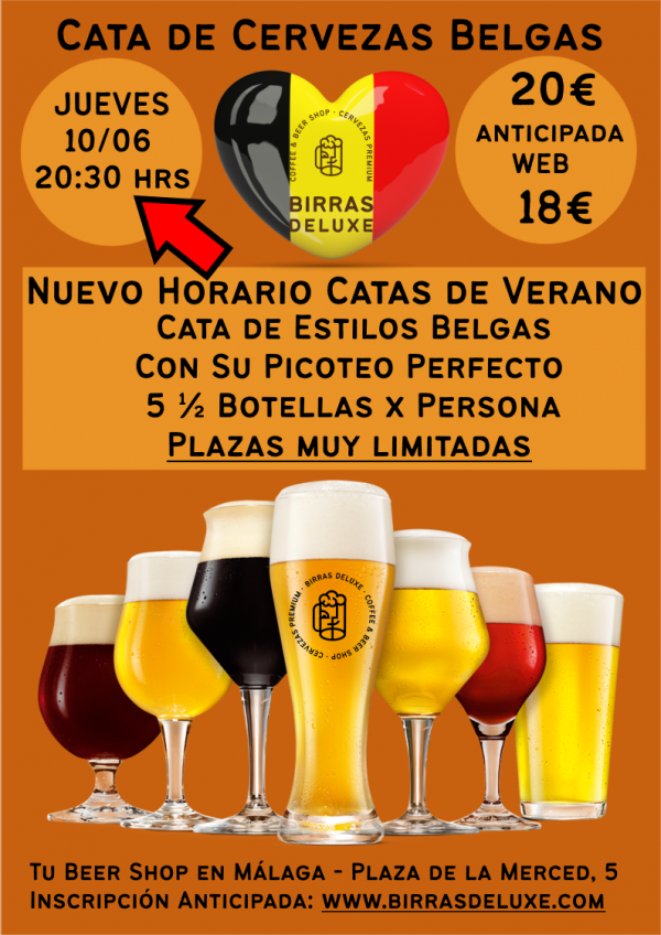 Cata de Estilos de Cervezas Belgas