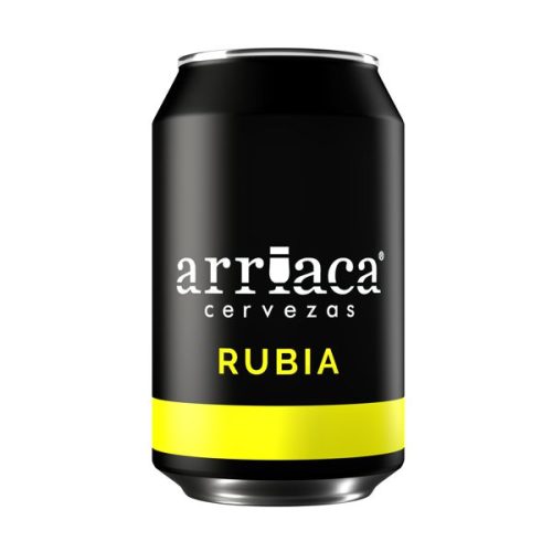 cerveza artesana arriaca rubia birras deluxe lata